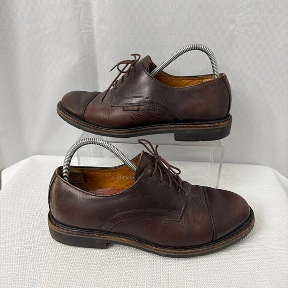 Mephisto Shoes Mens Size 8 Melchior Brown Leather Cap Toe Oxford Goodyear Welt